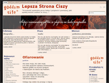 Tablet Screenshot of goddam.pl
